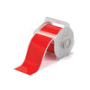 Continuous Vinyl Labels 101.6mmx30m red - for Globalmark